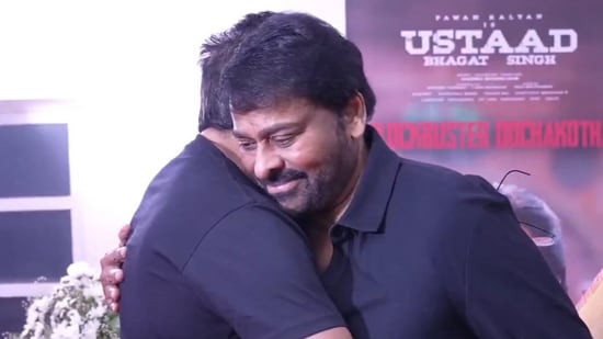 పవన్ కల్యాణ్, చిరంజీవి (x/MythriOfficial)