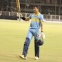 একটা সময় কলকাতা নাইট রাইডার্সে ছিলেন আর্য দেশাই। (বাঁ-দিকের ছবিটি কেকেআরের এবারের অনুশীলনের, সৌজন্যে পিটিআই, ডানদিকে আর্য দেশাইের ছবি, সৌজন্যে @GCAMotera)
