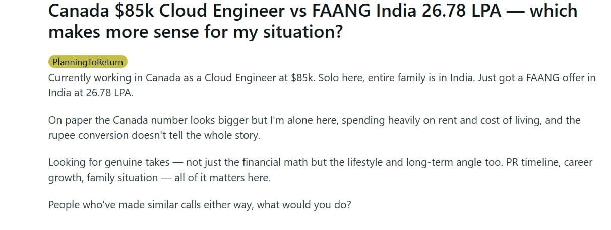 A post shared by a Reddit user. (Screengrab (Reddit)) A post shared by a Reddit user. (Screengrab (Reddit))