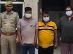 “Around five days ago, a woman gave birth to a child at her hospital. Due to financial crisis, the woman told Garg that she will not be able to feed the girl and wanted to give her to someone for better upbringing. To cover hospital expenses, the accused decided to sell her and approached nurse Pushpa, who resides in a Greater Noida high-rise,” an officer said as Garg told him. (HT PHoto)