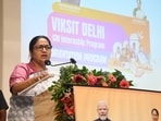 Last week, CM Rekha Gupta announced that her government is planning to merge three hospitalinto an autonomous institution on the lines of AIIMS. (HT Archive) Last week, CM Rekha Gupta announced that her government is planning to merge three hospitalinto an autonomous institution on the lines of AIIMS. (HT Archive)