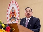 Chief Justice of India Surya Kant at an event in Bengaluru on Saturday.