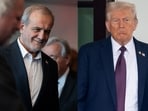 Pezeshkian and Trump have issued fresh warning to each other as Iran war is into the fourth week. (AP/AFP)