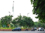 The roundabouts include those at Civic Centre, Zakir Hussain College, Turkman Road, Lala Lajpat Rai Marg, Sarita Vihar crossing, and Press Enclave. (Representative photo) The roundabouts include those at Civic Centre, Zakir Hussain College, Turkman Road, Lala Lajpat Rai Marg, Sarita Vihar crossing, and Press Enclave. (Representative photo)