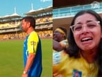  MS Dhoni got a rousing reception at the MA Chidambaram Stadium in Chennai