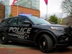 Videos showed massive police presence after the report of shooting at Coolidge Park, Chattanooga.