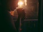 A UK woman found a strange man living insider her home 