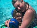 Tania Warner with her daughter Ayla Luca
