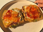 Vanshika Khurana's take on French toast is completely vegetarian. 