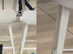 A man flagged littering at a Kazakhstan airport, with the clip triggering discussion on behaviour abroad. 