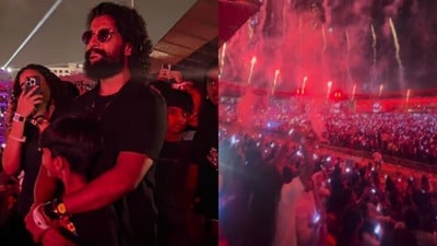 అనిరుధ్ మ్యూజికల్ నైట్- నాని ఆయా షేర్ పాట, వీడియో తీసిన భార్య అంజన- జై బాబు అన్న సితార, తండ్రి ఫ్యాన్స్‌తో సందడి
