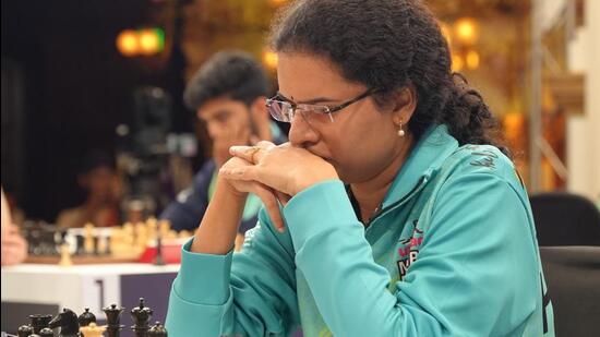 File picture of world No.8 chess grandmaster Koneru Humpy. (HT Photo)