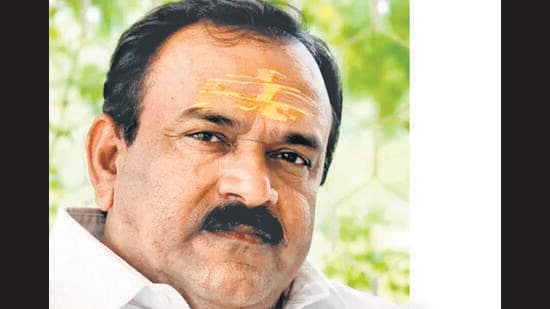 Kharat was arrested on March 18 for rape and other offences based on the complaint of a 35-year-old woman. He is booked in multiple cases of alleged sexual exploitation and is facing mounting accusations. (HT FILE)