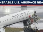 A tragic runway collision at LaGuardia Airport involving an Air Canada Express jet and a Port Authority fire truck has resulted in the deaths of two pilots and injuries to dozens of passengers. A tragic runway collision at LaGuardia Airport involving an Air Canada Express jet and a Port Authority fire truck has resulted in the deaths of two pilots and injuries to dozens of passengers.