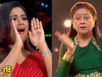 Aruna Irani and Farida Jalal get warm welcome on Indian Idol 16.