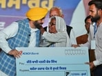 Chief minister Bhagwant Mann on Sunday announced an infrastructure push in Fazilka district with the construction of 300 km of new roads and repair of another 350 km in Jalalabad. (HT Photo)