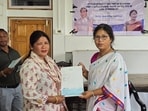 Nandita Gorlosa (right) has handled portfolios such as mines and minerals and tribal faith and culture. Nandita Gorlosa (right) has handled portfolios such as mines and minerals and tribal faith and culture.