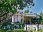 The former residence of Delhi ex-chief minister Arvind Kejriwal in Civil Lines. (HT File)