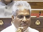 Union Minister of Environment, Forest and Climate Change Bhupender Yadav. (Sansad TV)