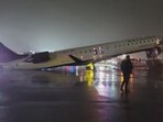 Air Canada crash at LaGuardia Airport. 
