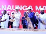 స్టీల్ ప్లాంట్‌కు శంకుస్థాపన