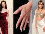 Mother-of-pearl manis at the 2026 Oscars Mother-of-pearl manis at the 2026 Oscars