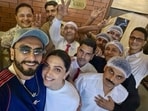 Ranveer Singh and Deepika Padukone stepped out for lunch in Mumbai on Sunday.