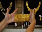 In Delhi, the gold rates for 22 carat gold stood at  <span class='webrupee'>₹</span>1,25,467.27 per 10 gram. 
