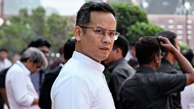 Lok Sabha deputy LoP and Assam Congress face Gaurav Gogoi in the Parliament premises during the Budget Session. (ANI) Lok Sabha deputy LoP and Assam Congress face Gaurav Gogoi in the Parliament premises during the Budget Session. (ANI)
