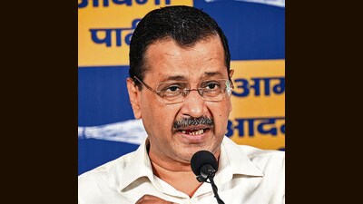 Aam Aadmi Party (AAP) national convener Arvind Kejriwal on Monday claimed that the Punjab government took immediate action against ex- minister Laljit Singh Bhullar without any delay or discrimination. (HT File)