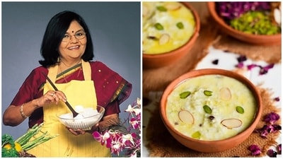 Chef Tarla Dalal's doodhi kheer is made with bottle gourd, milk, and nuts. (Pics: tarladalal.com) Chef Tarla Dalal's doodhi kheer is made with bottle gourd, milk, and nuts. (Pics: tarladalal.com)