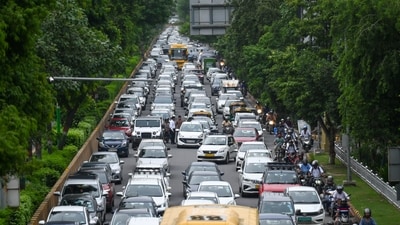 "The highest number of increase was registered in the two-wheeler category, including motorcycles and scooters. Till March 19, 5,927,775 two-wheelers were registered, making up for 67.65 per cent of the total number of vehicles," the report states. (Sunil Ghosh/Hindustan Times) "The highest number of increase was registered in the two-wheeler category, including motorcycles and scooters. Till March 19, 5,927,775 two-wheelers were registered, making up for 67.65 per cent of the total number of vehicles," the report states. (Sunil Ghosh/Hindustan Times)