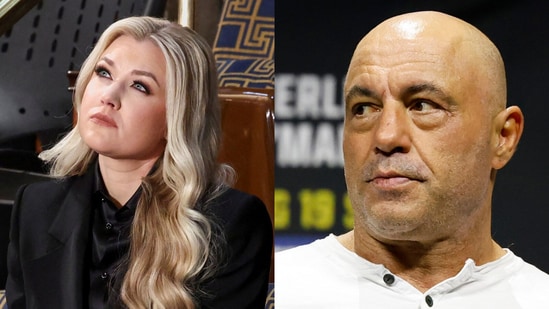 Erika Kirk and Joe Rogan. (File Photos)