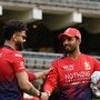 বৈভব সূর্যবংশীকে নিজে মজা করলেন আরসিবি তারকা জিতেশ শর্মা। (ছবি সৌজন্যে, ফেসবুক Royal Challengers Bengaluru)