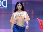Alaya F recently walked the ramp at Lakmé Fashion Week in Mumbai.