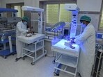 At the centre of the preventive care push is “ANMOL (Advanced Newborn Monitoring and Optimal Life Care)”, a scheme that will provide 56 diagnostic tests for all newborns in the Capital free of cost across government and private hospitals. (HT Archive/representational image)