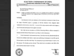 Reacting to the development, the Election Commission said it was "purely a clerical error" and had been "rectified immediately."