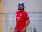 Digvesh Singh Rathi in action during a training session in Lucknow (Sourced)