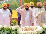 He reiterated his government’s commitment to building a “Rangla Punjab” (vibrant Punjab) inspired by their vision. (HT Photo) He reiterated his government’s commitment to building a “Rangla Punjab” (vibrant Punjab) inspired by their vision. (HT Photo)