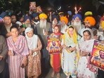 Hours after former minister Laljit Singh Bhullar’s arrest, the family of Punjab State Warehousing Corporation district manager Gagandeep Singh Randhawa renewed their demand for a post-mortem at PGIMER, Chandigarh, under a judicial magistrate’s supervision, and sought a CBI probe into the case. (Sameer Sehgal/HT)