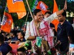 అసోం ముఖ్యమంత్రి హిమంత శర్మ ప్రచారం..(AP)