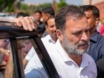 Rahul Gandhi, Leader of Opposition in the Lok Sabha, outside Parliament in New Delhi on Tuesday, March 24, 2026.