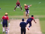 RCB practice match.