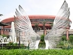 Special traffic arrangements will be in place on roads around the Bharat Mandapam from March 25 till 31 for the film festival (AFP)
