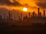 The Valero refinery in Corpus Christi, Texas, US, on Sunday, March 1, 2026. Photographer: Eddie Seal/Bloomberg