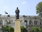 The over 160-year-old Town Hall complex, built by the British between 1861 and 1866, has fallen into severe disrepair since the Municipal Corporation of Delhi (MCD) moved to its current headquarters at the Civic Centre in 2011-12. (HT Archive)