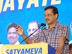 AAP national convenor Arvind Kejriwal raises concerns over rising airfares following removal of price caps, in New Delhi.