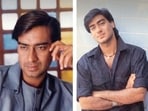 Ajay Devgn was known for his serious, tall, dark and handsome looks in the 90s.
