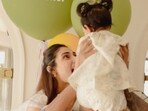 Athiya Shetty and KL Rahul shared a post on Instagram on Evaarah's first birthday. Athiya Shetty and KL Rahul shared a post on Instagram on Evaarah's first birthday.