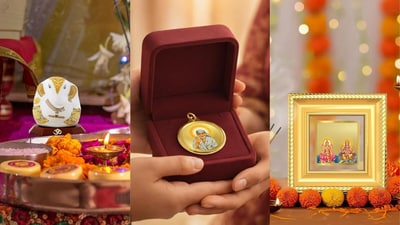 Gold-plated spiritual icons reflect a growing trend where faith-inspired décor finds a place in modern living rooms and workspaces. (Diviniti) Gold-plated spiritual icons reflect a growing trend where faith-inspired décor finds a place in modern living rooms and workspaces. (Diviniti)